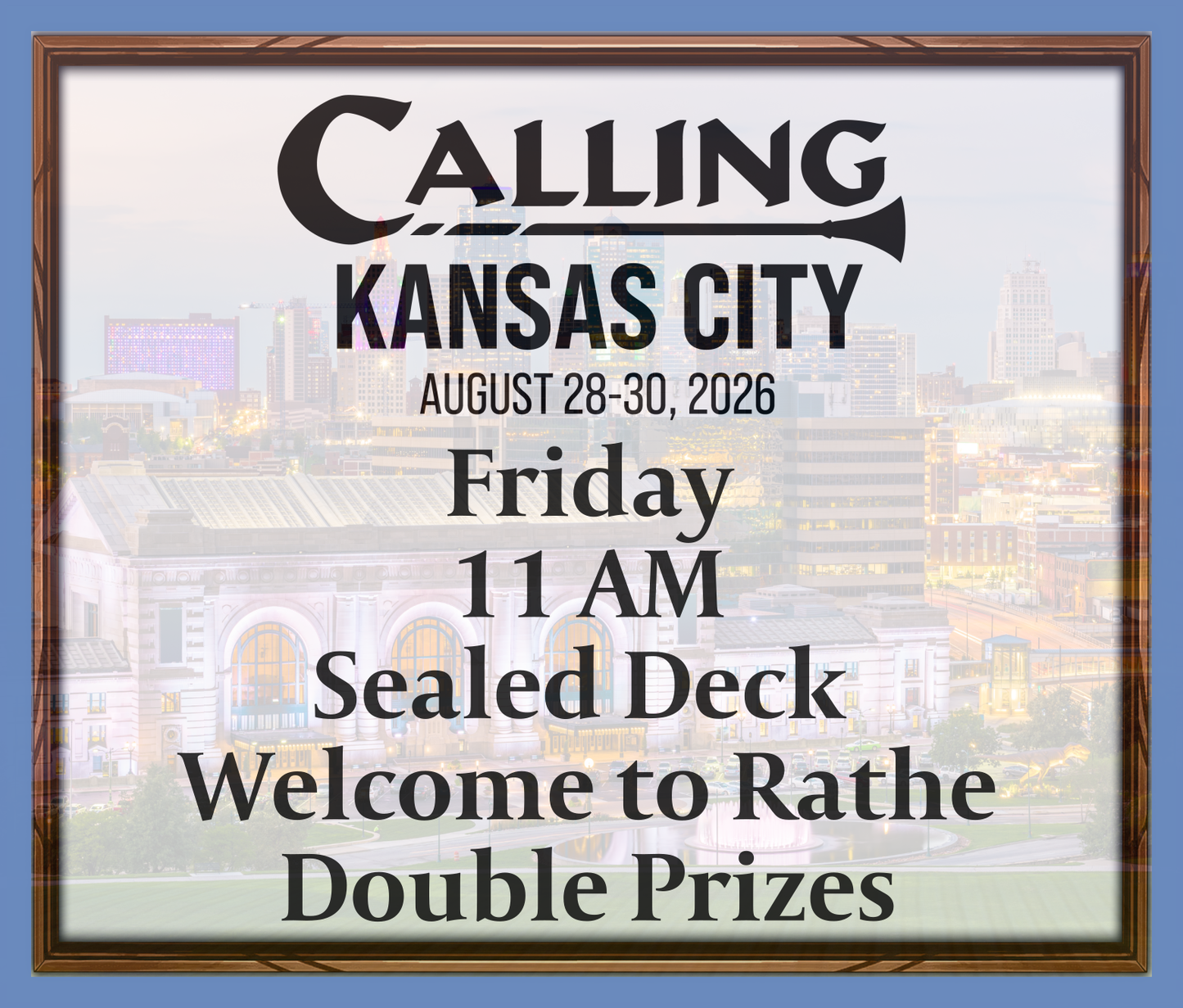 Calling Kansas City 2026 - Friday 11 AM - Sealed Deck Welcome to Rathe - Double Prizes