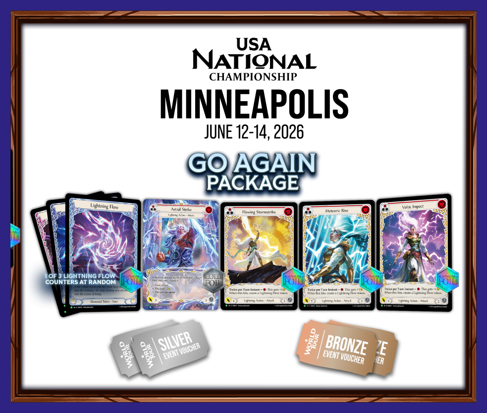 US Nationals - Go Again Package