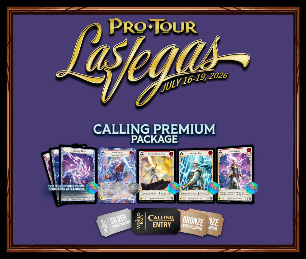 Pro Tour Las Vegas - Calling Premium Package