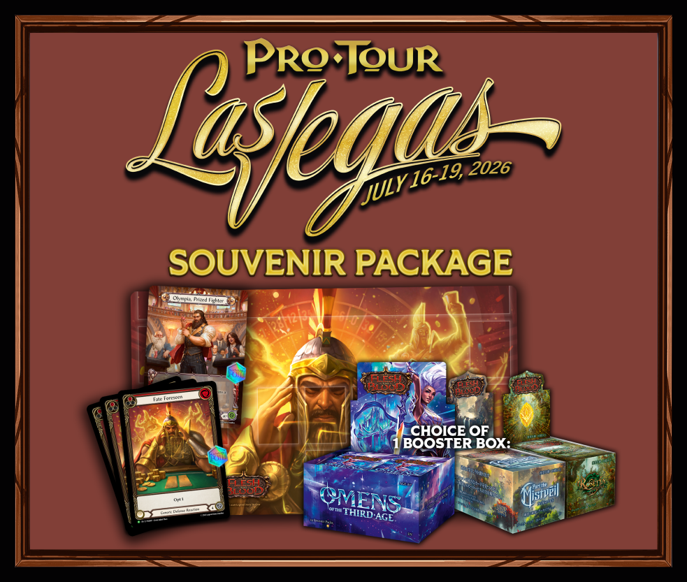 Pro Tour Las Vegas - Souvenir Package – FaB Foundry Events