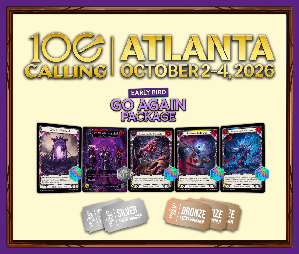 Calling Atlanta: EARLY BIRD - Go Again Package