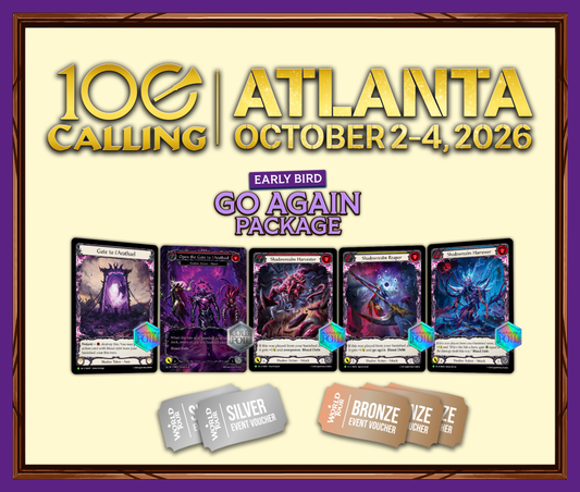 Calling Atlanta: EARLY BIRD - Go Again Package
