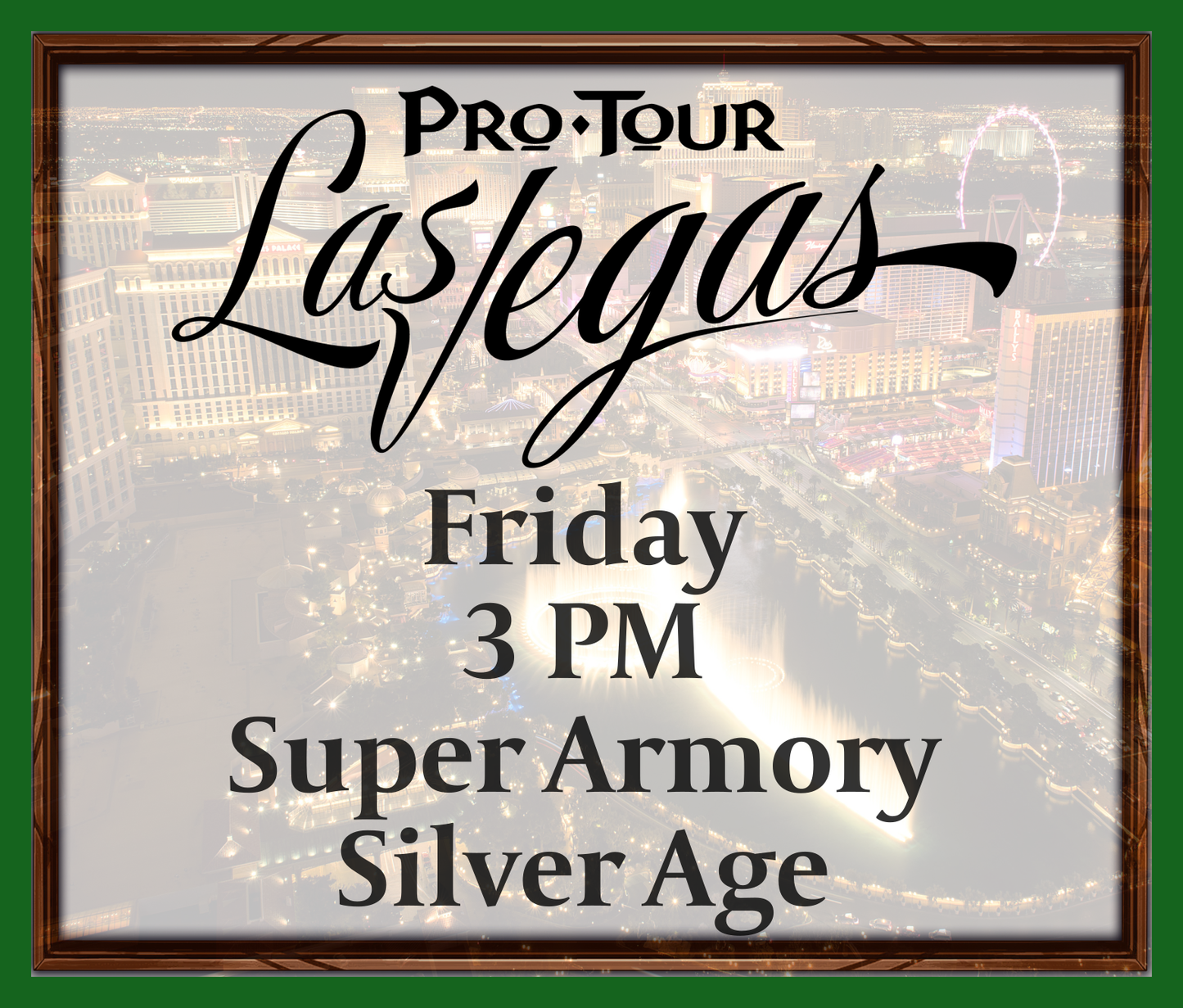 Friday 3 PM - Super Armory - Silver Age